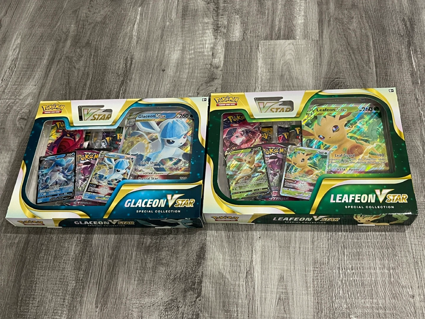 Glaceon & Leafeon VTAR Special Collections Bundle