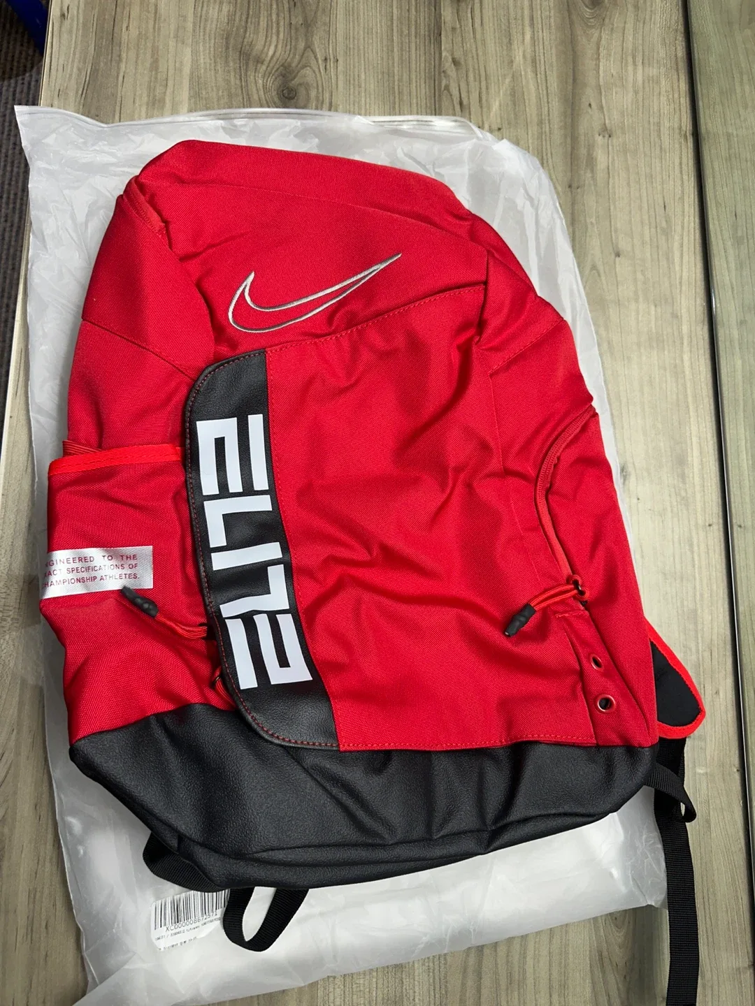 Nike Elite Backpack - Red and Black