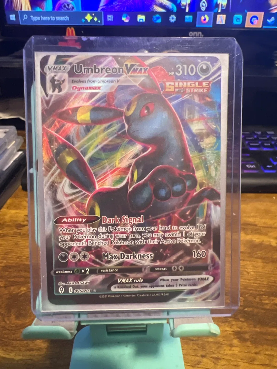 Umbreon VMAX Pokemon Card