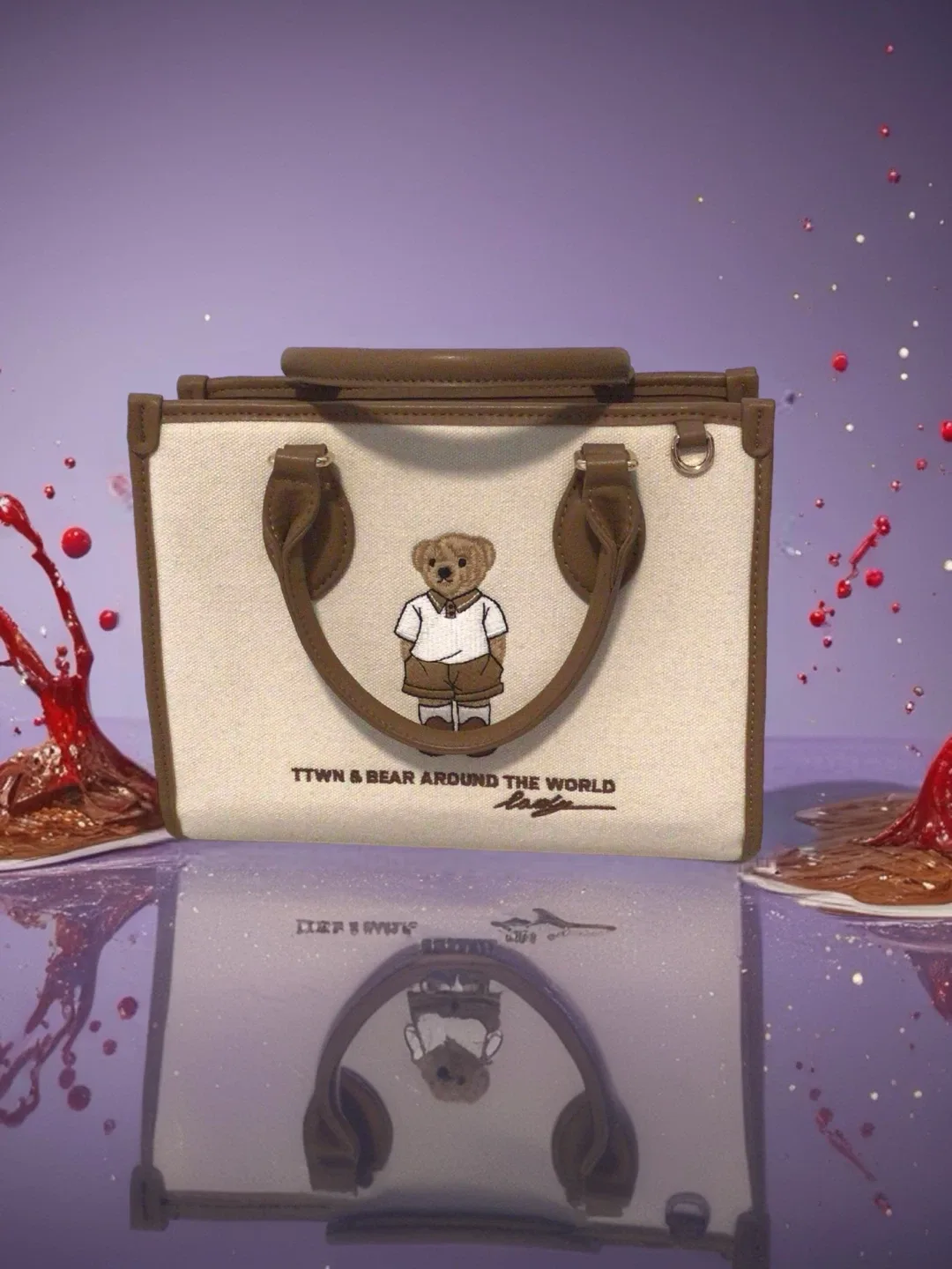 TTWN & Bear Around The World Tote Bag