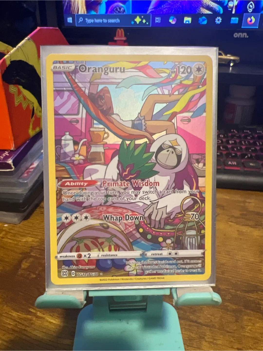 Oranguru Pokemon Card