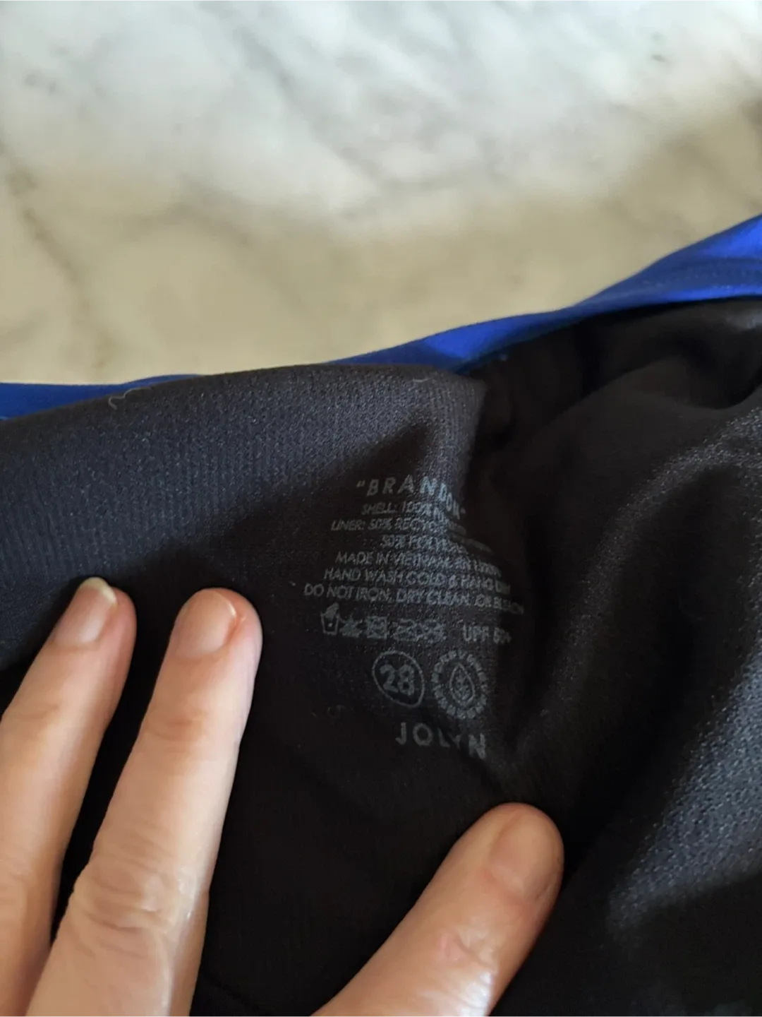 Jolyn Brandon Swimsuit - Size 28 - Blue image indicator(3)