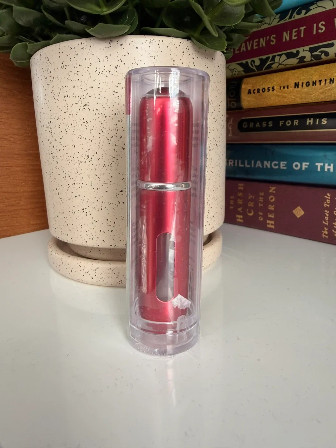 Brand New Travalo Classic Easy Fill Perfume Spray - Red thumbnail