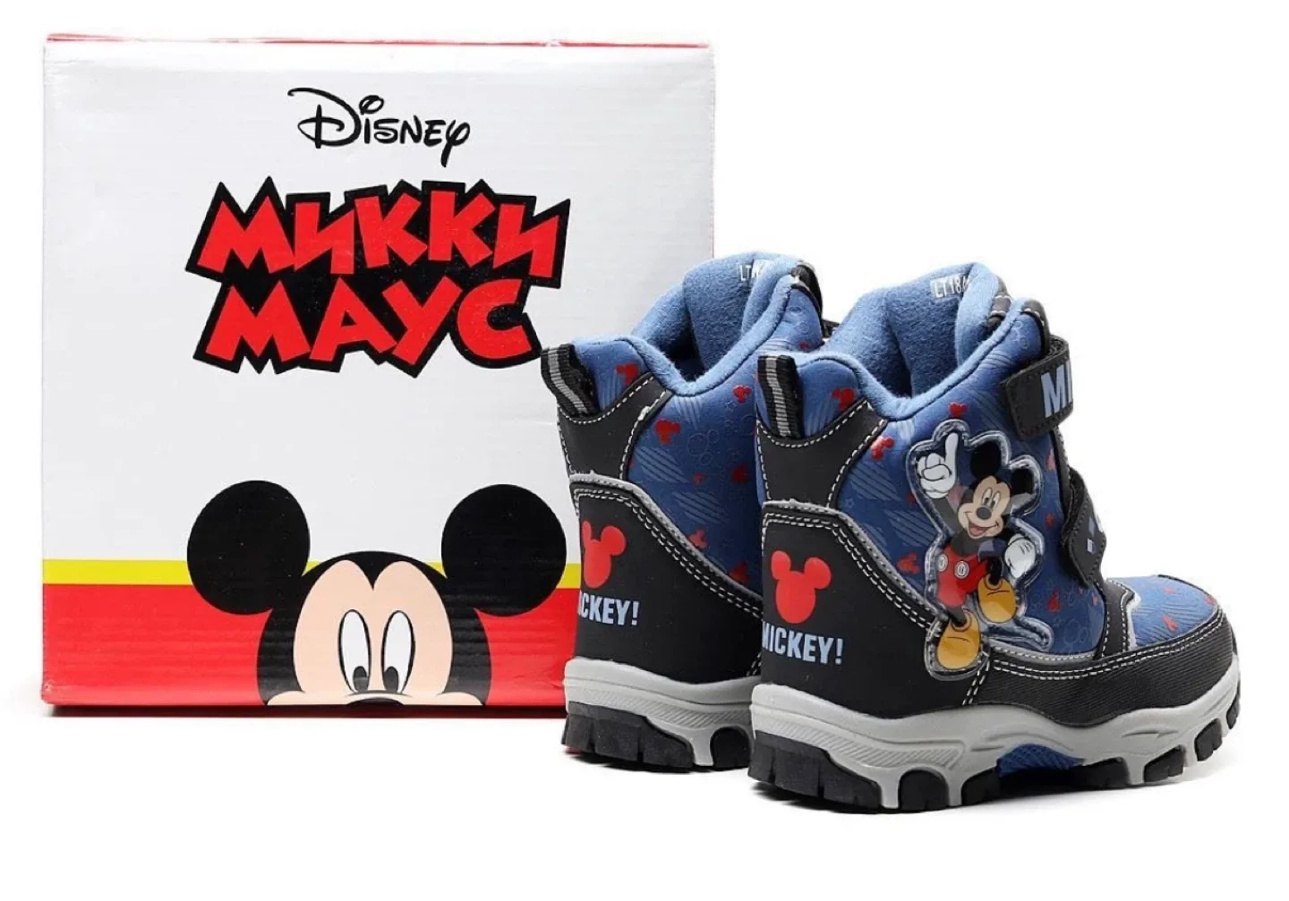 Disney Mickey Mouse Toddler Winter Boots - Size 20