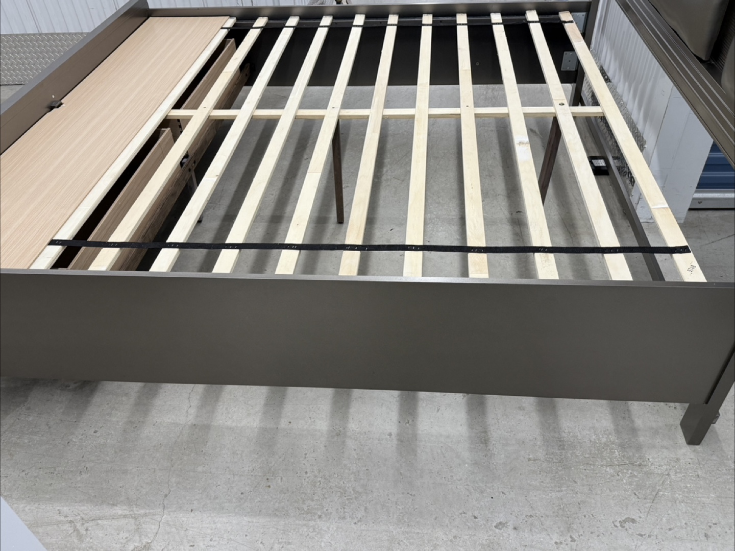 ✨ Bedroom Bed KING — Charlotte Lights Storage Bronze ✨ - photo 3