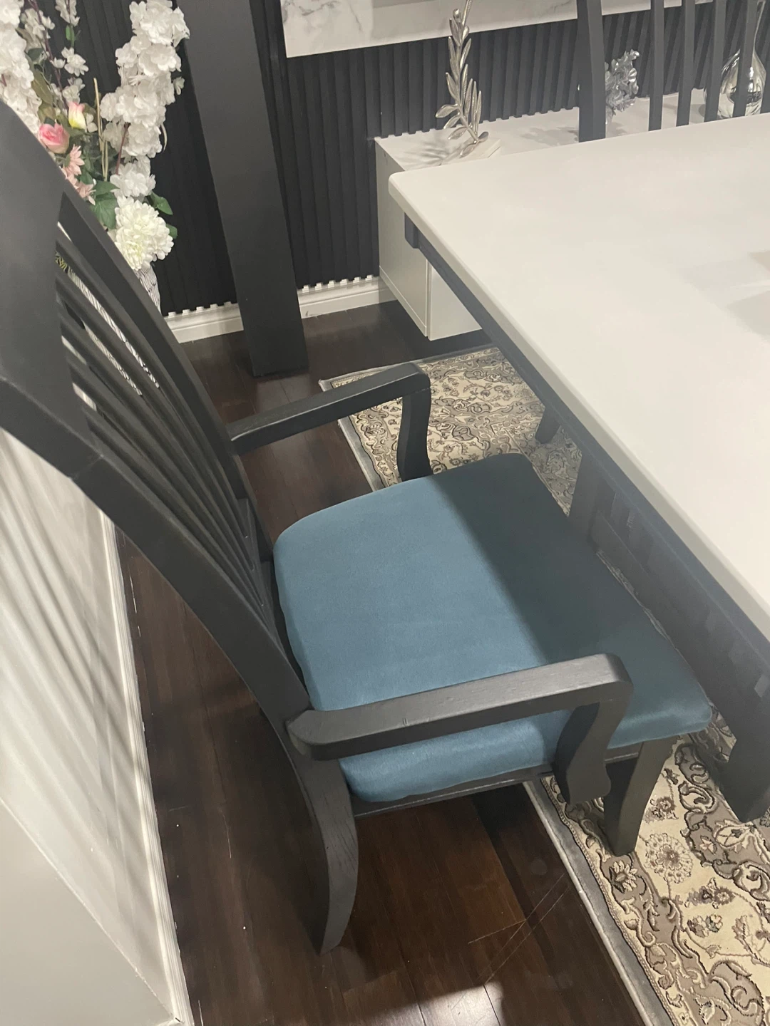Dining Table with 6 Chairs - 73" x 42" - photo 3