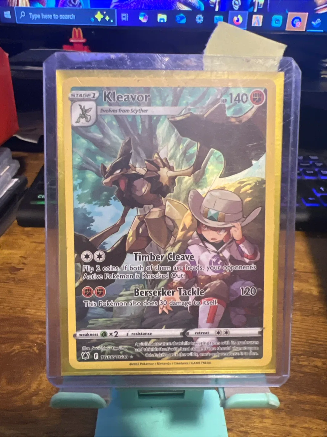 Kleavor Pokémon Card