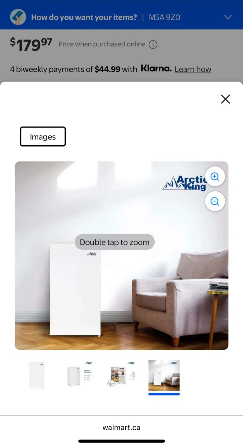 Arctic King White Mini Fridge - photo 3