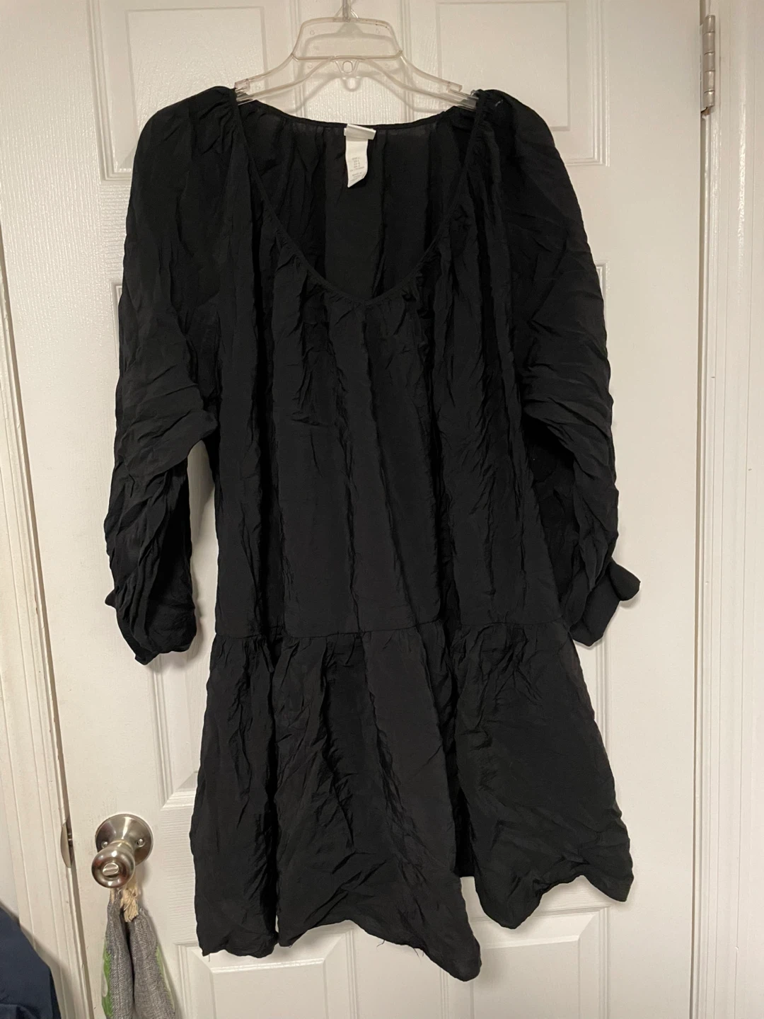 H&M Dress All Black Size Large