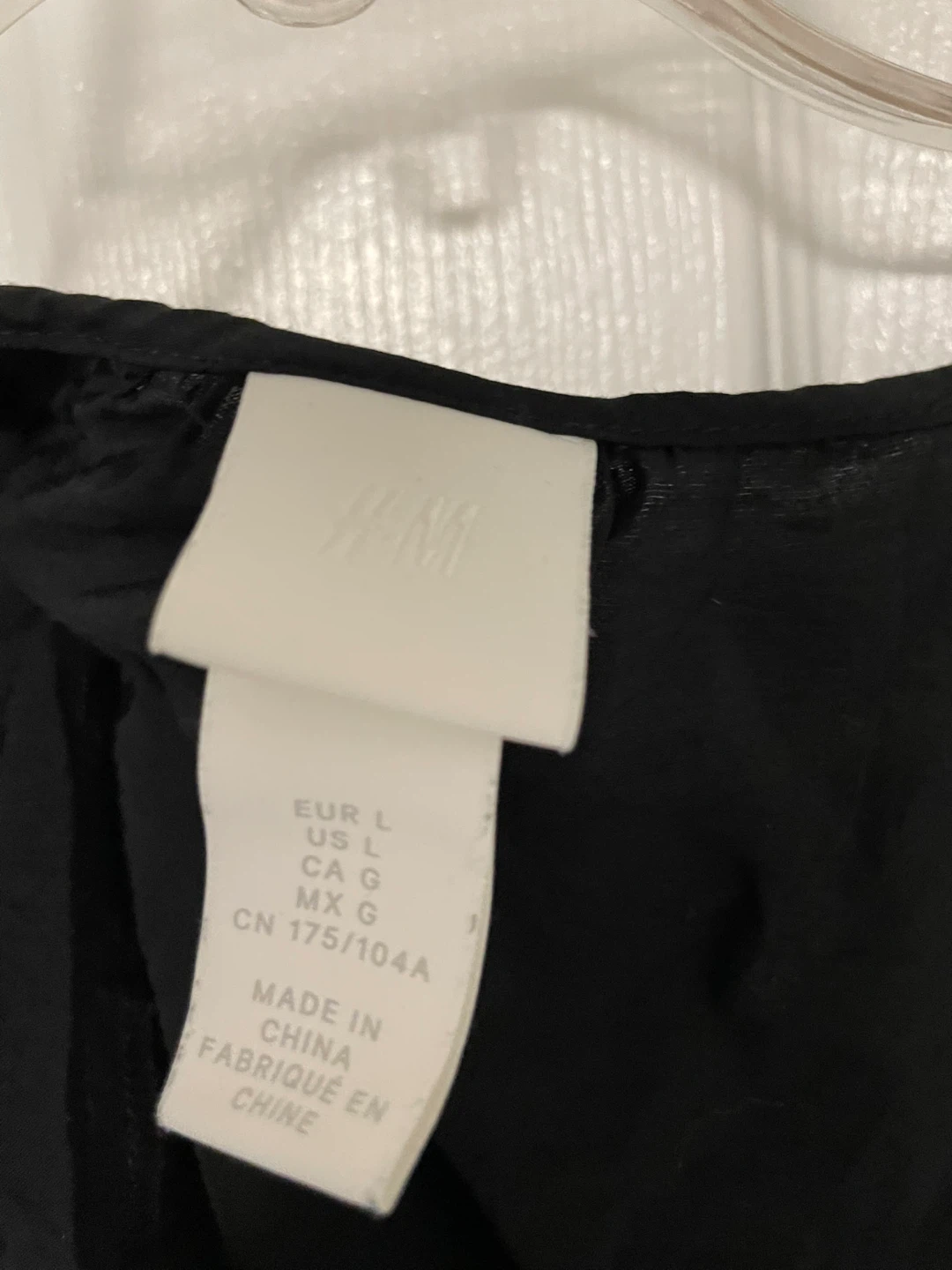 H&M Dress All Black Size Large - photo 3