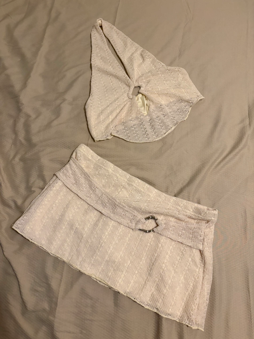 SHEIN Halter Top & Mini Skirt Set - Size L - photo 4