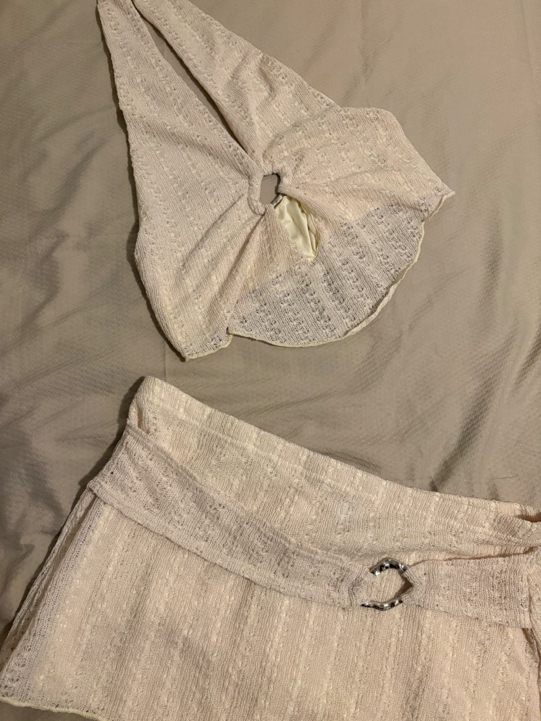 SHEIN Halter Top & Mini Skirt Set - Size L - photo 3