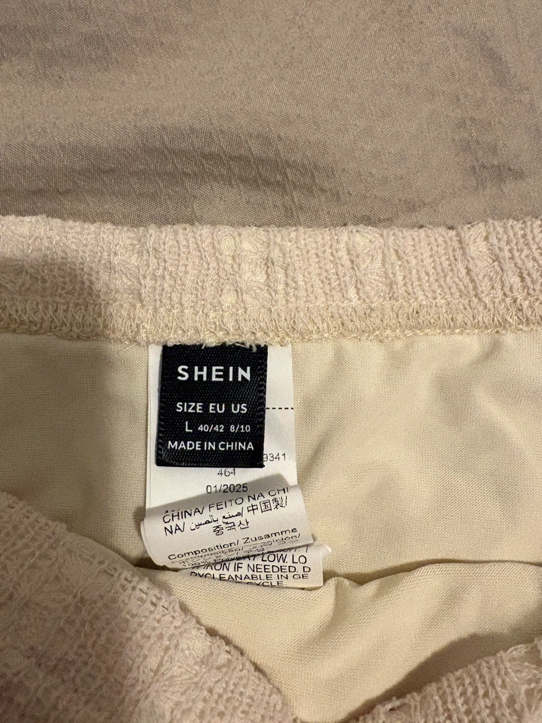 SHEIN Halter Top & Mini Skirt Set - Size L - photo 2