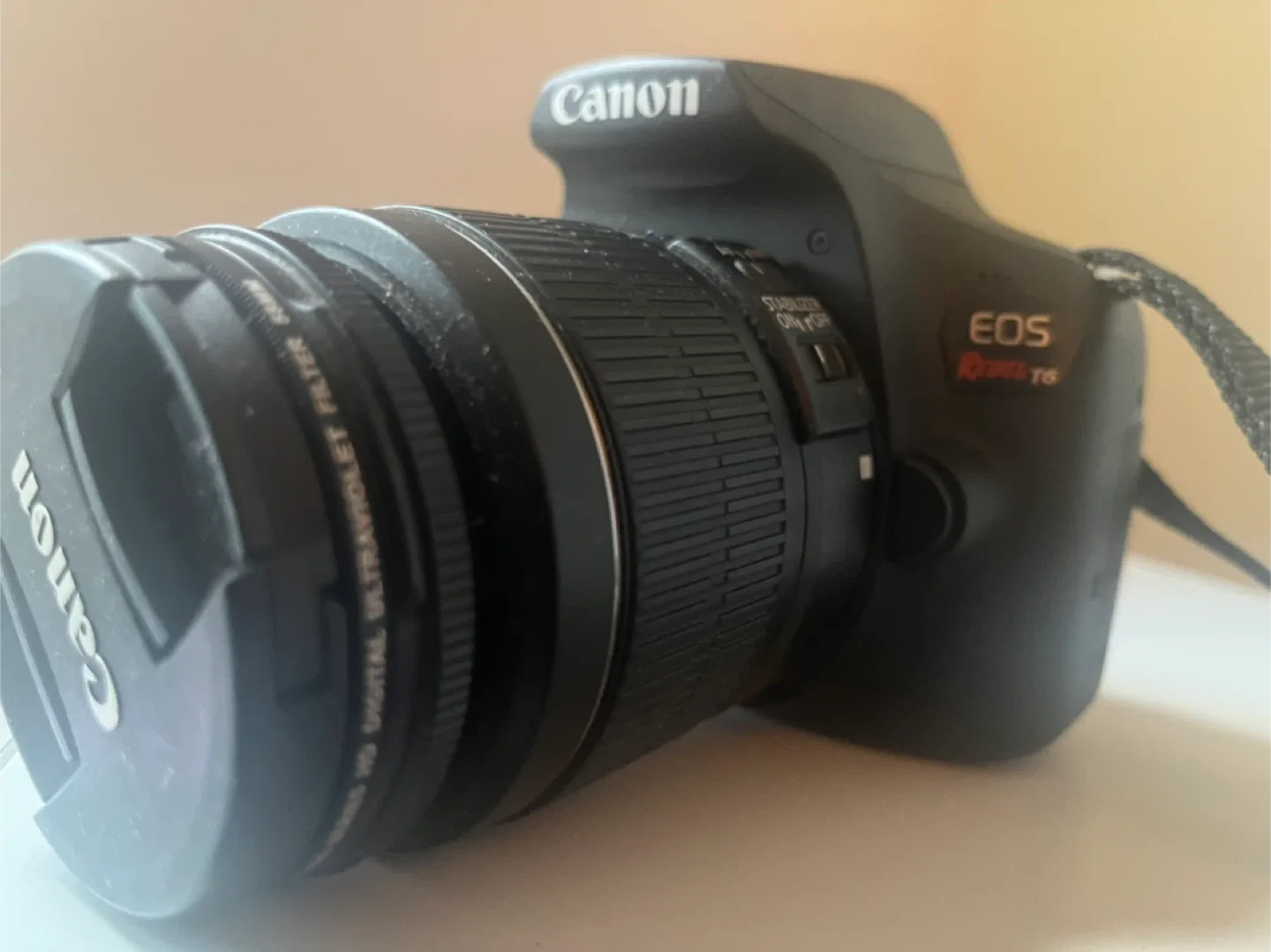 Canon EOS Rebel T6 DSLR Camera