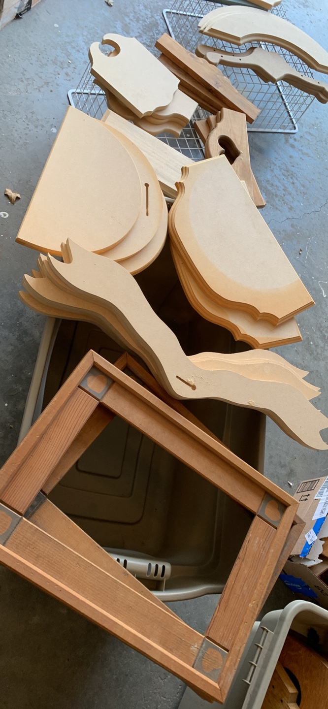 Wooden Crafting Pieces