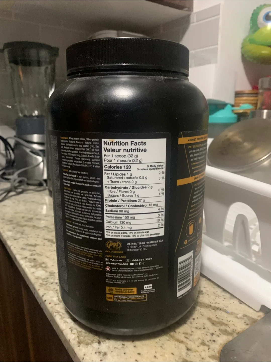 PVD Gold Series IsoGold Whey Protein Powder image indicator(2)