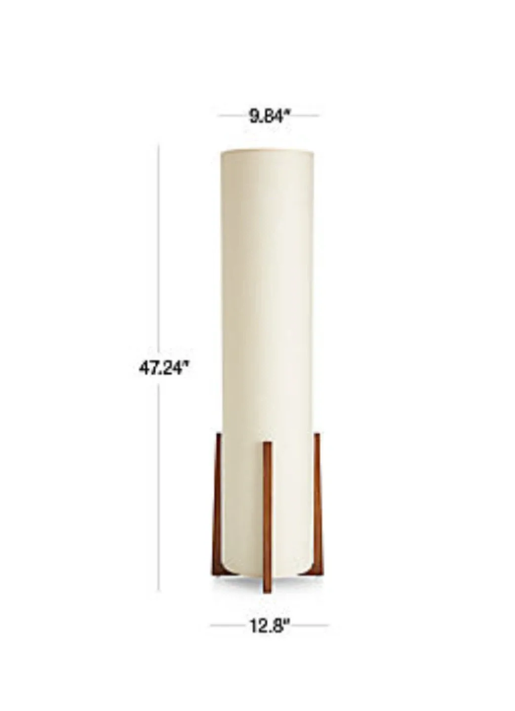Exclusive Weave Natural Floor Lamp 47" image indicator(2)