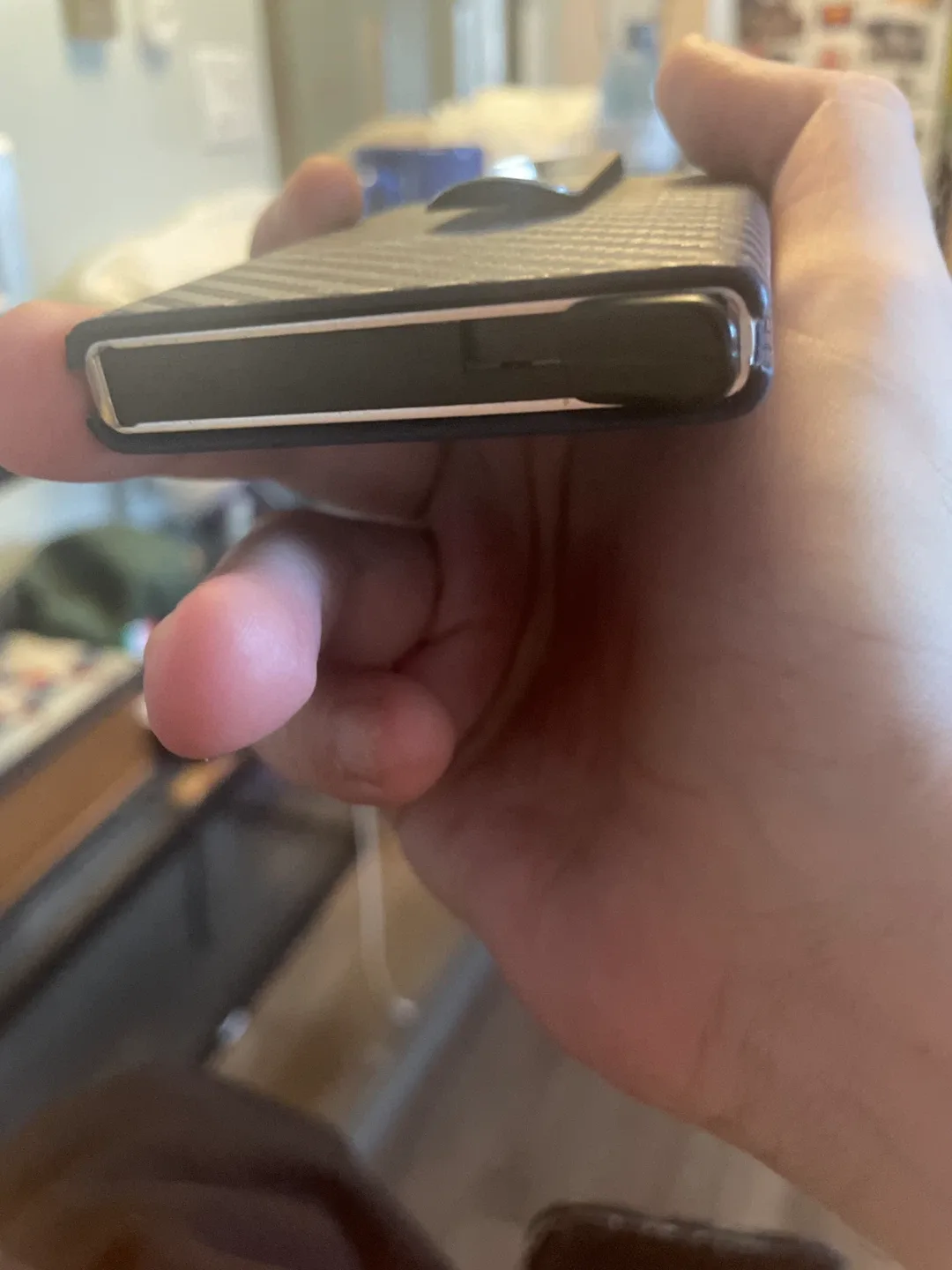 Minimalist ridge wallet, card holder/money clip image indicator(3)