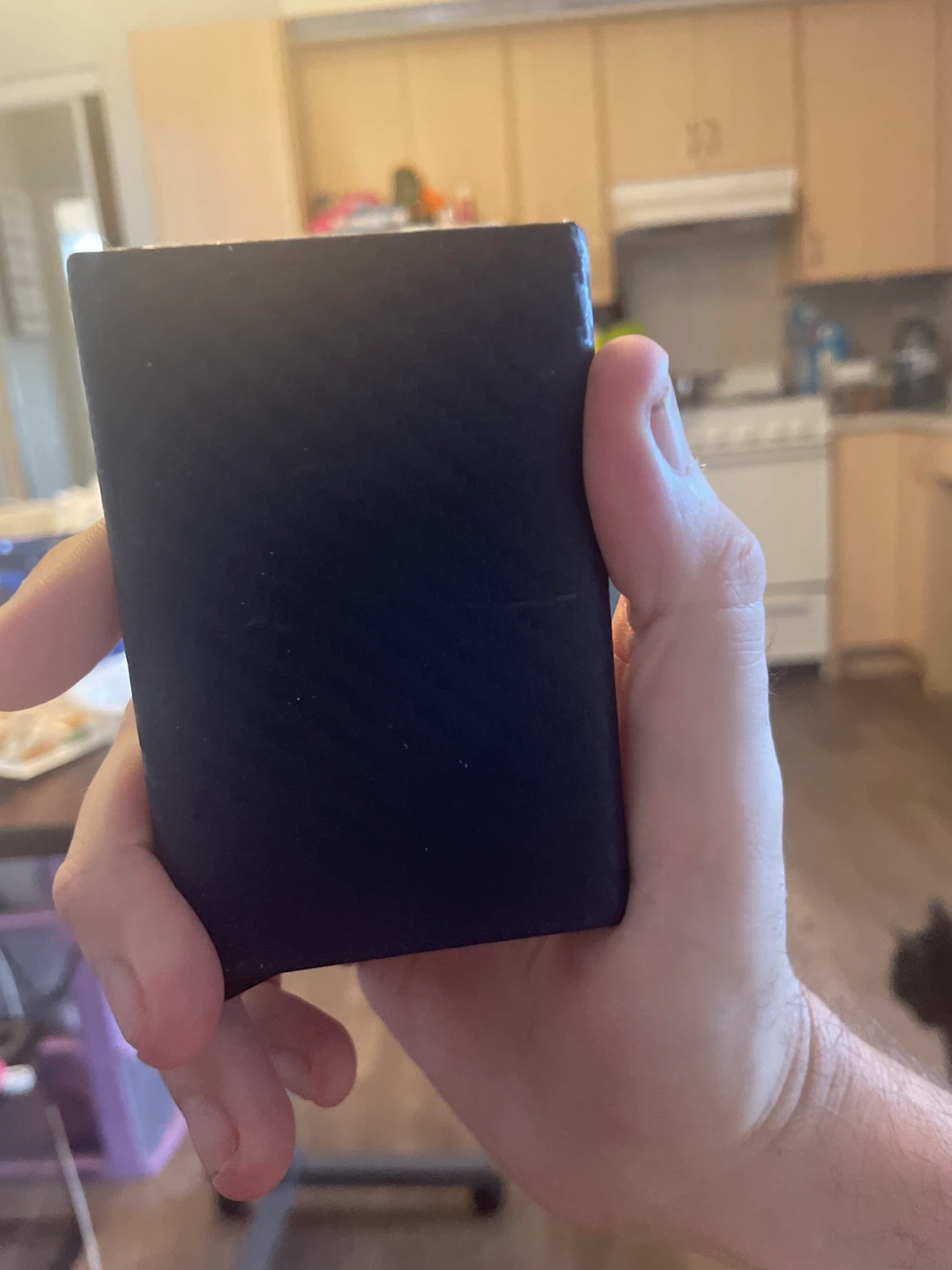 Minimalist ridge wallet, card holder/money clip