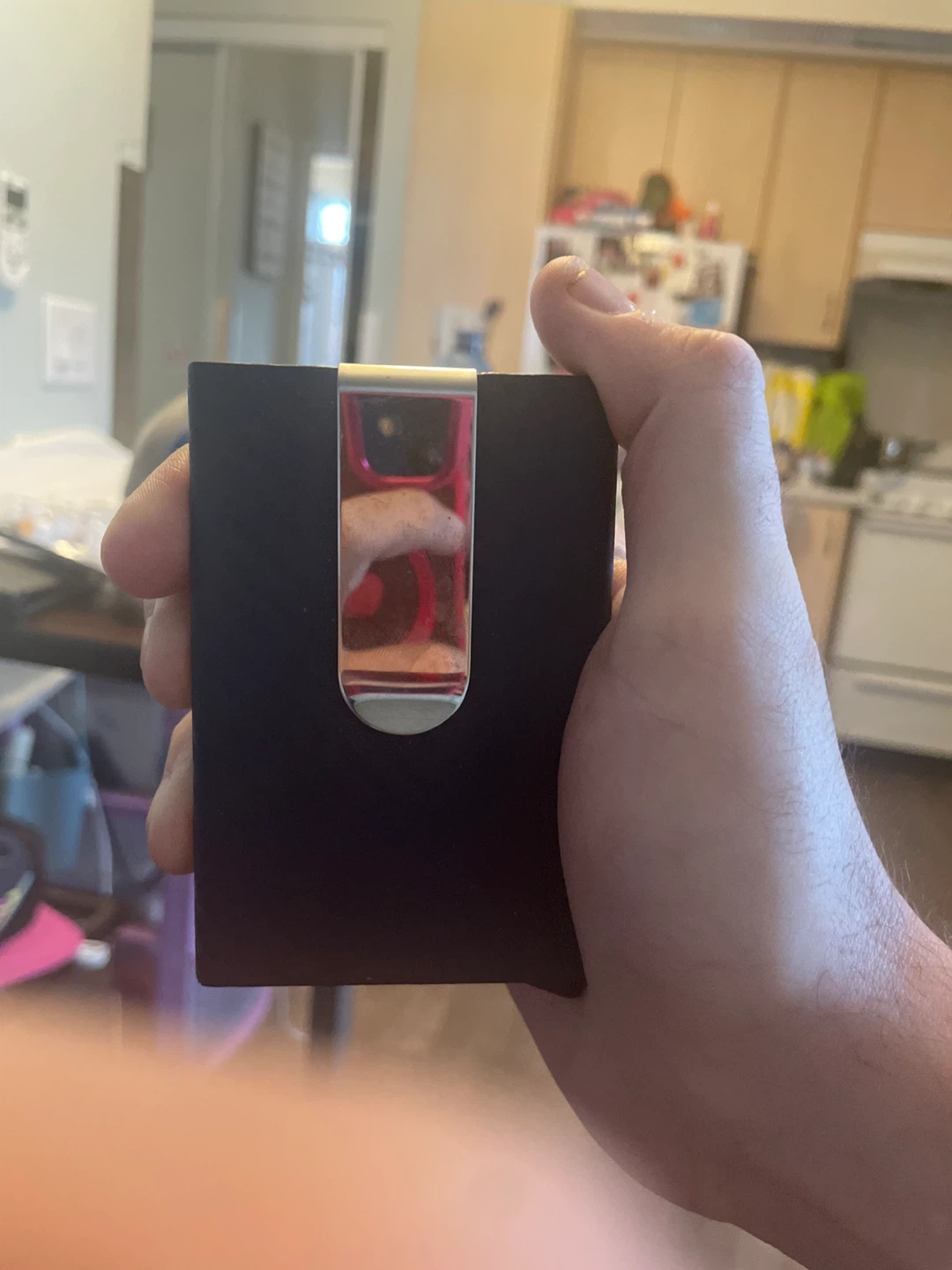 Minimalist ridge wallet, card holder/money clip - photo 2