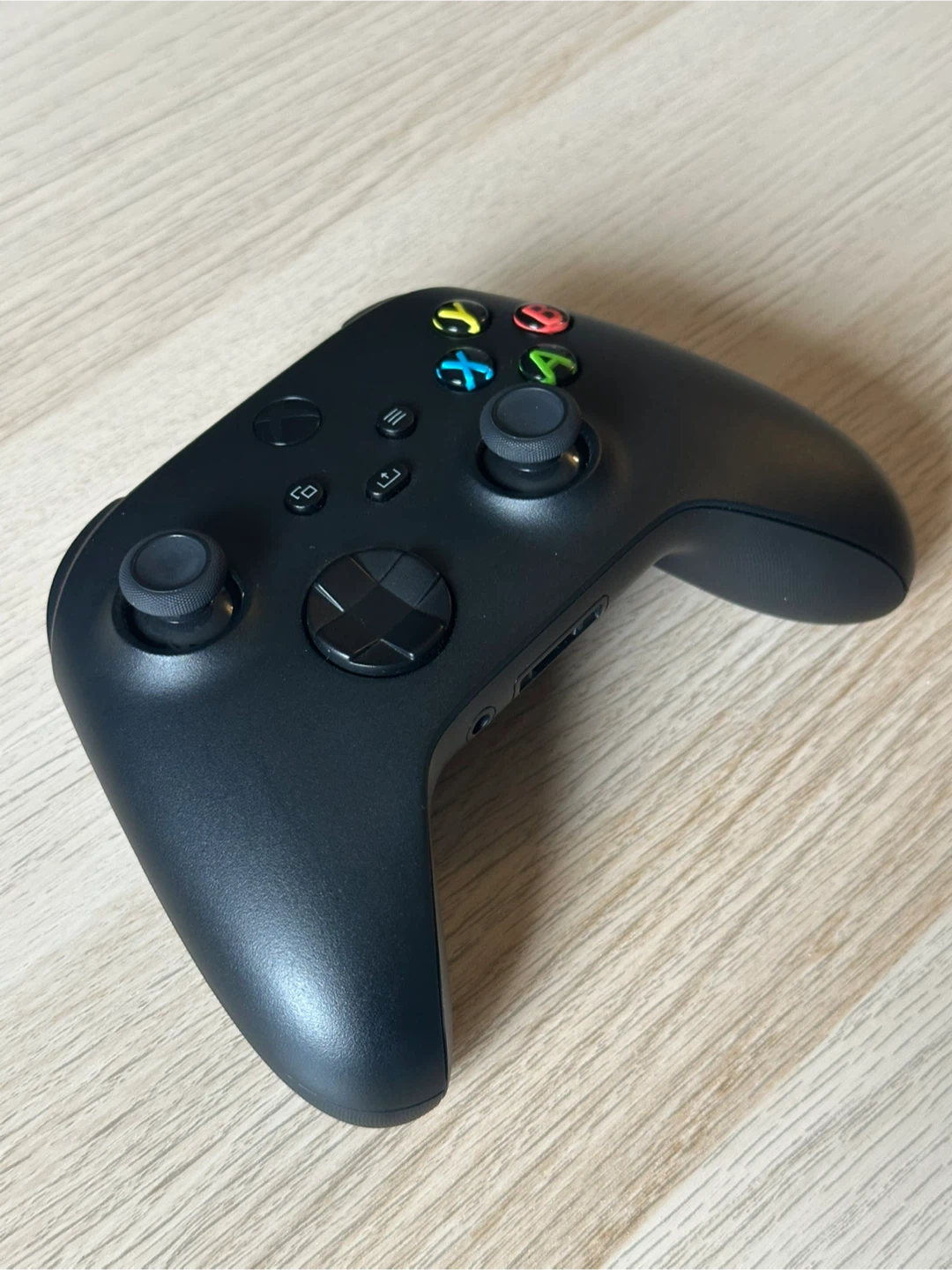 Xbox Series X Carbon Black Controller excellent condition - photo 3
