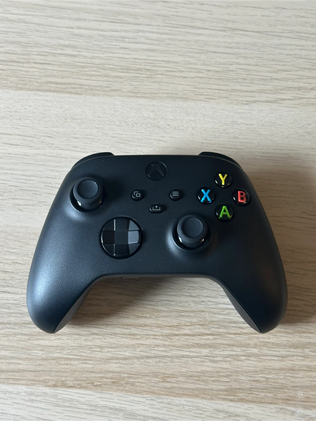 Xbox Series X Carbon Black Controller excellent condition - photo 2