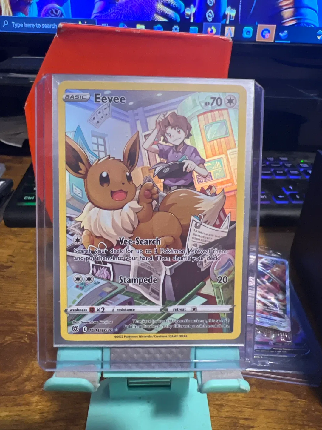 Eevee Pokemon Card TG11/TG30