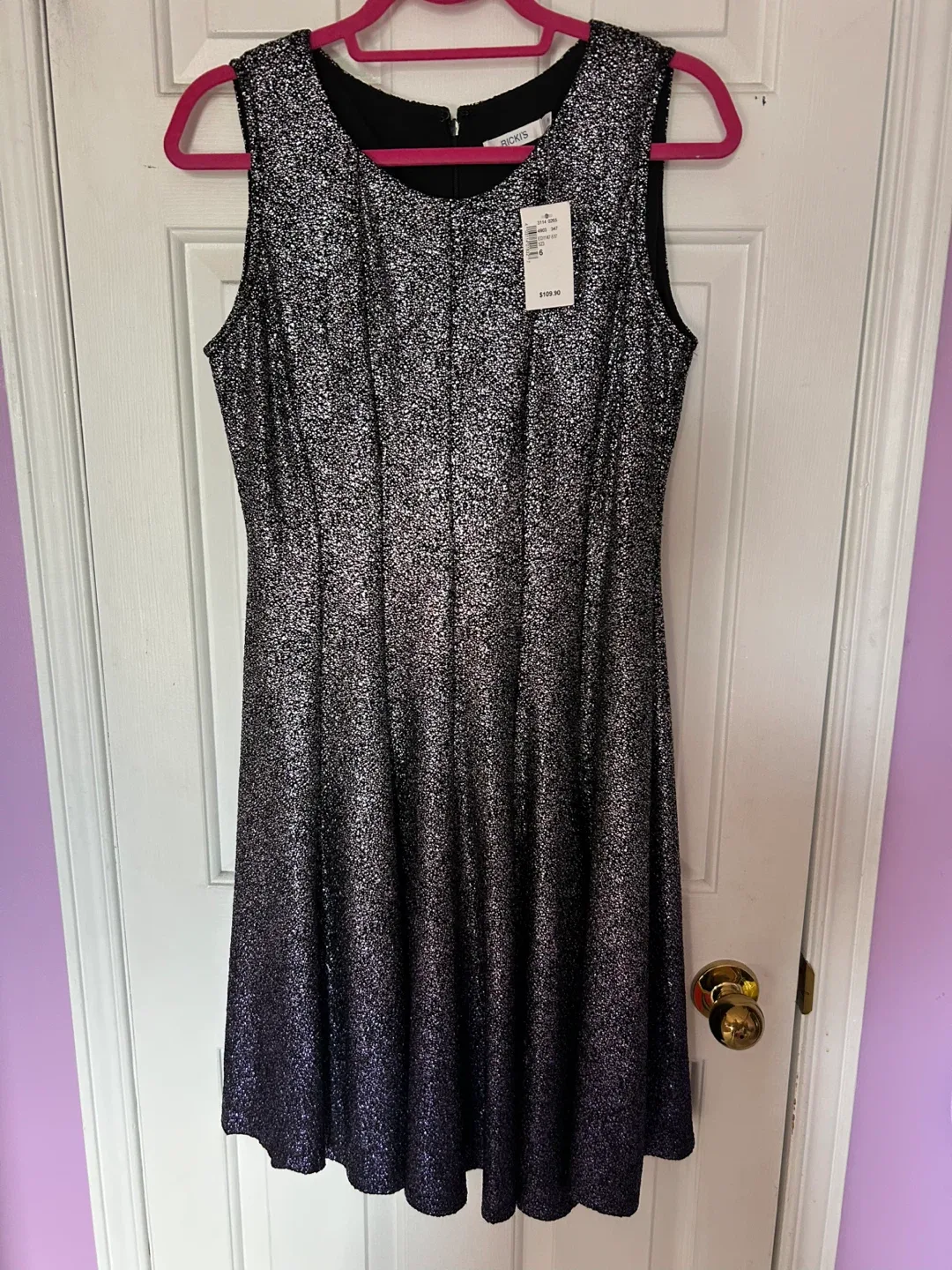 Rickis Sparkly Ombré Dress - size 6 thumbnail