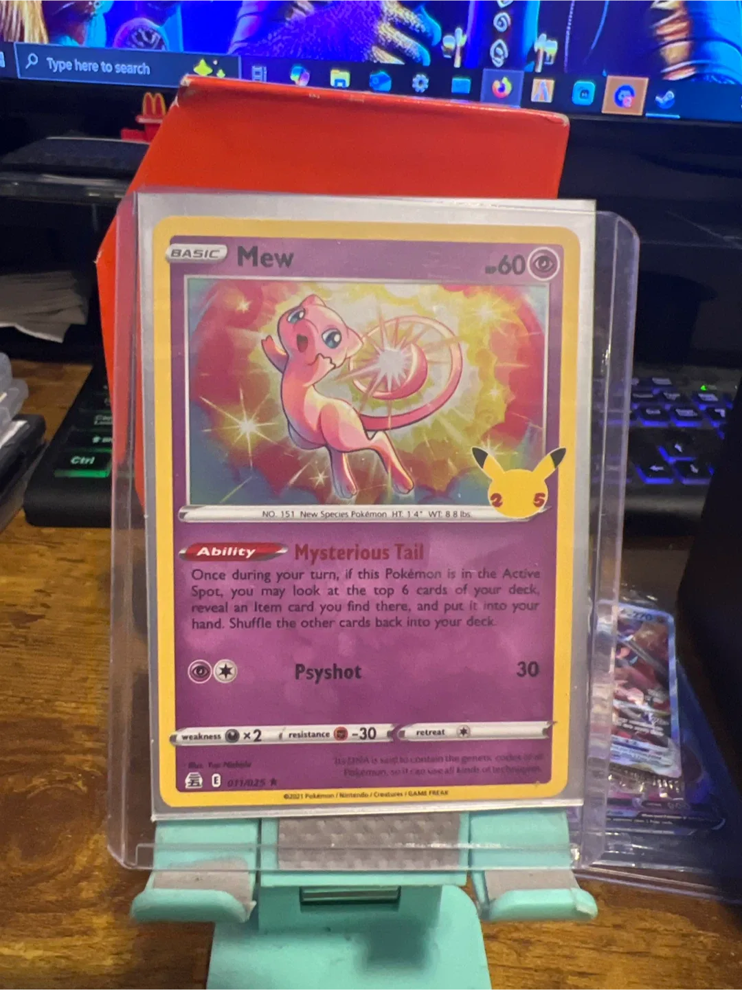 Mew Pokemon Card