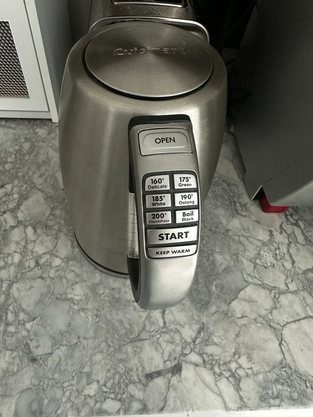 Cuisinart 1.7L Stainless Steel Cordless Electric Kettle image indicator(3)