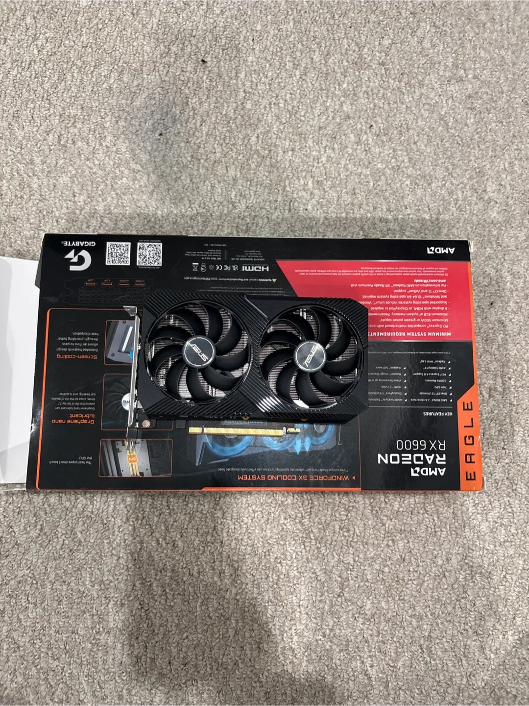 ASUS AMD Radeon RX 6500 XT OC Graphics Card
