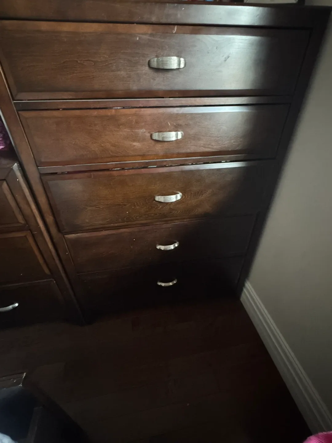 Bedroom Set - Bed Frame, Nightstand, Dresser, chest and mattress image indicator(3)