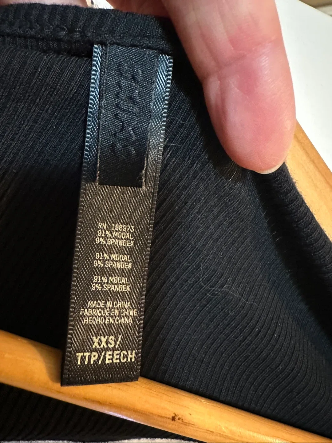 Skims Black Maxi Dress - Size XXS image indicator(3)