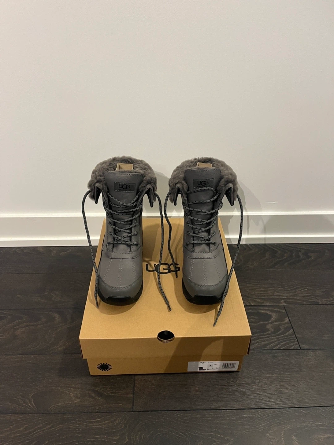UGG Zaylee Micro Cheetach Snow Boots in Grey - photo 3