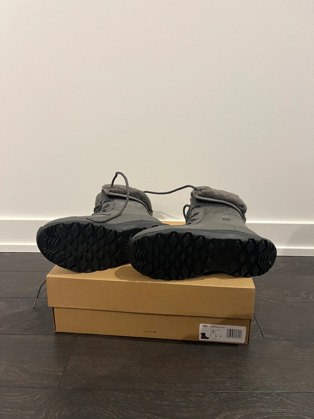 UGG Zaylee Micro Cheetach Snow Boots in Grey - photo 2
