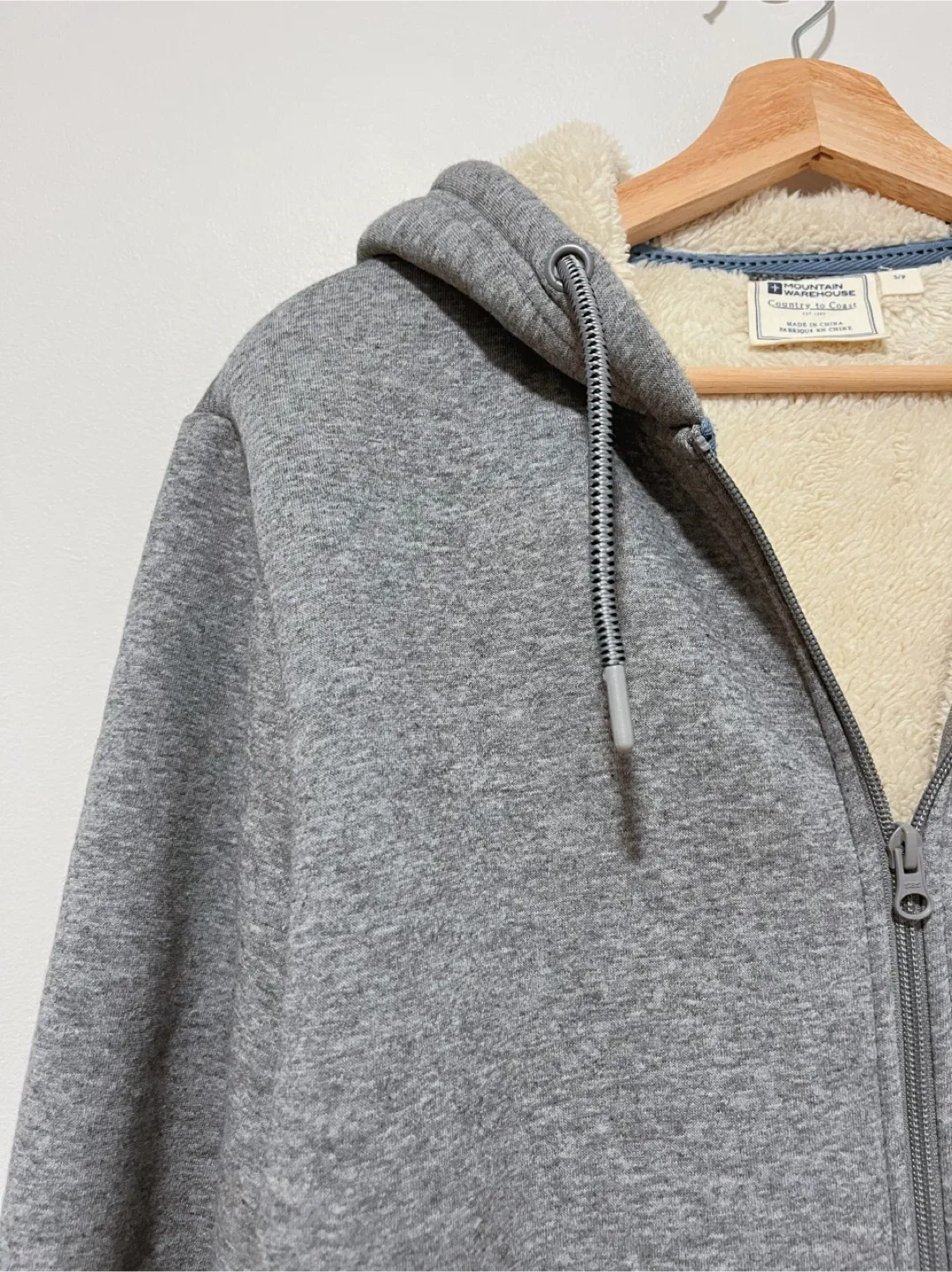 Men’s Mountain Warehouse Fleece Lined Hoodie - Size S image indicator(2)