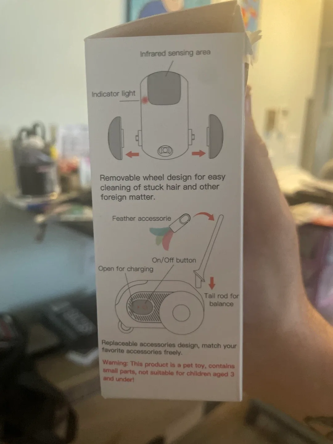 Petgravity Smart Interactive Car Toy - Orange image indicator(2)