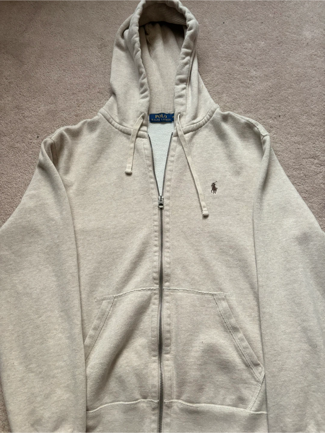 Polo Ralph Lauren Full Zip Hoodie - Size M