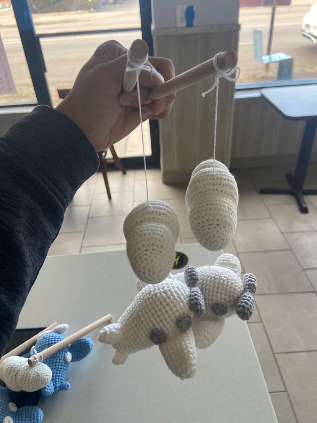 Handmade Crochet Baby Mobile image indicator(3)