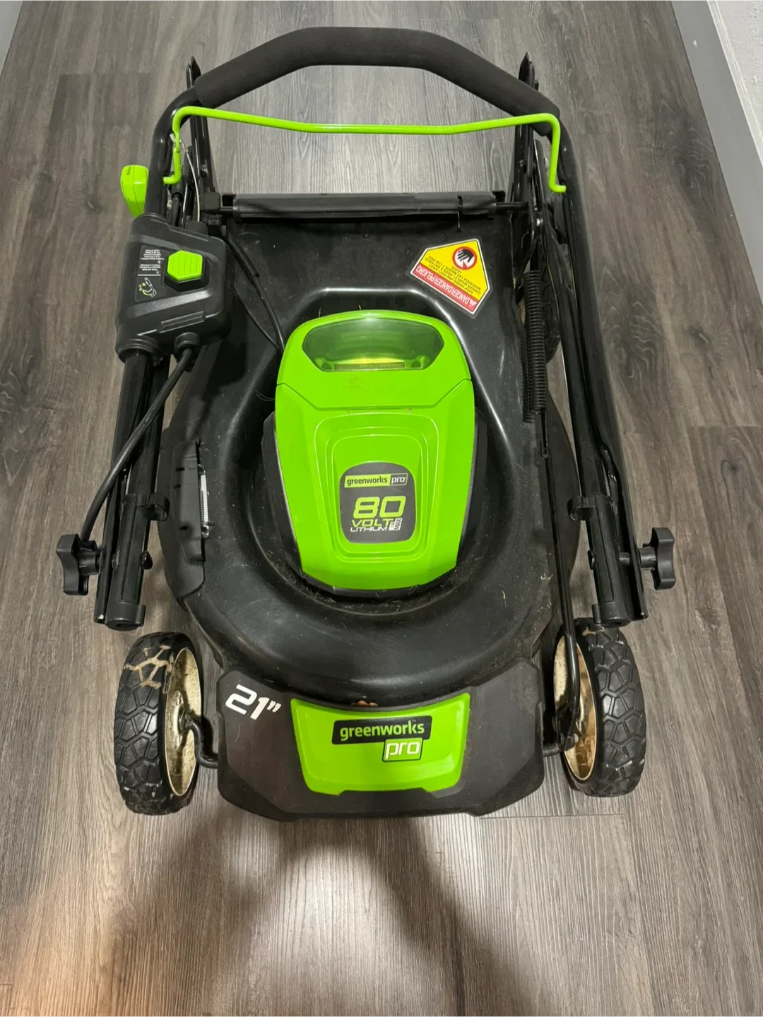 Greenworks Pro 80V 21" Lawnmower & String Trimmer Combo