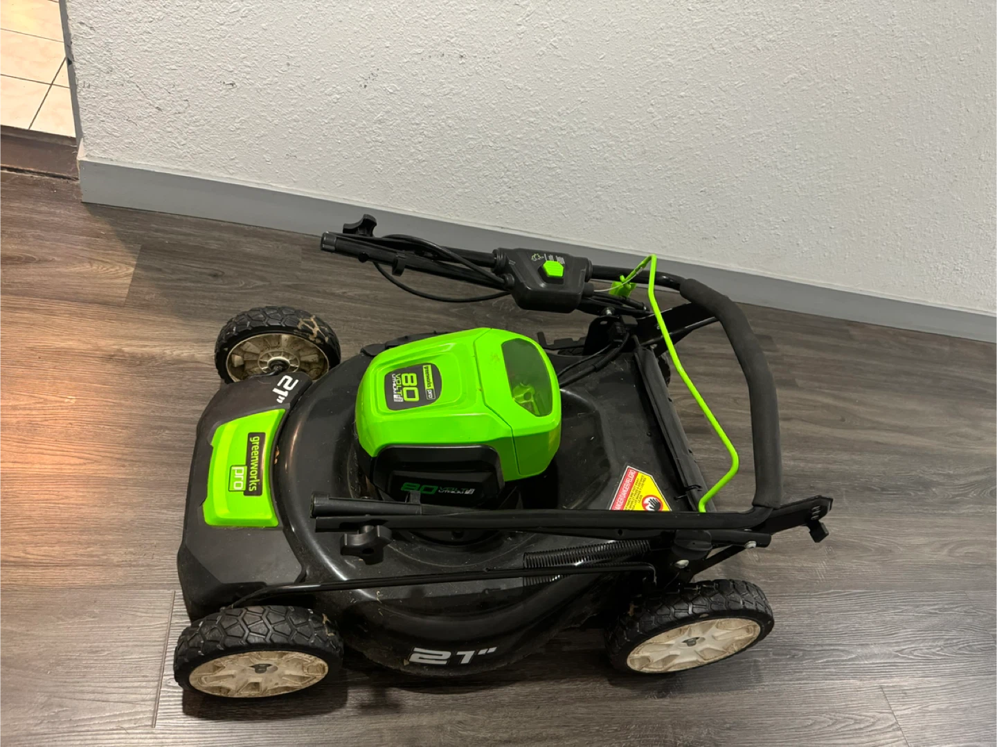 Greenworks Pro 80V 21" Lawnmower & String Trimmer Combo - photo 3