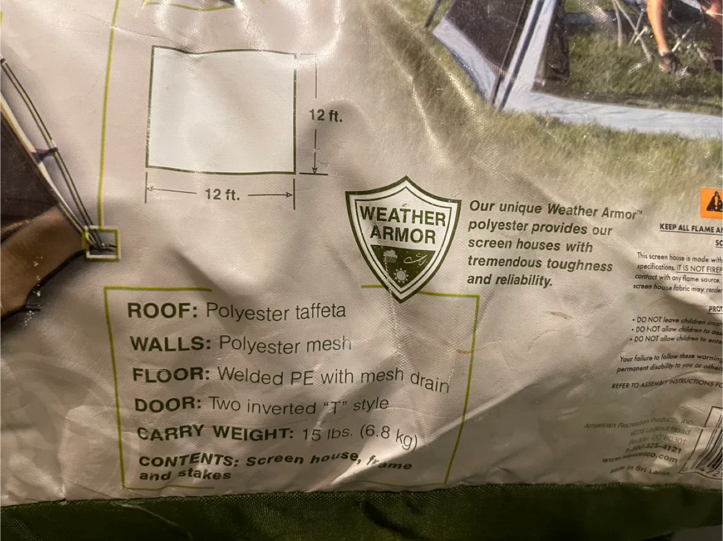 Wenzel Super Dome Screen House Tent image indicator(3)