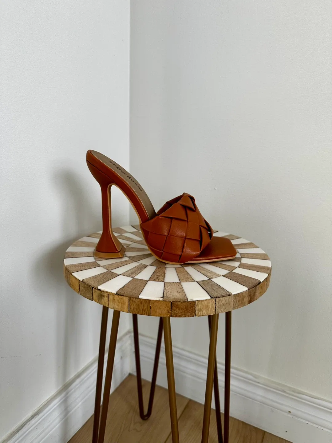 Superdown Caramel Woven Heels image indicator(6)