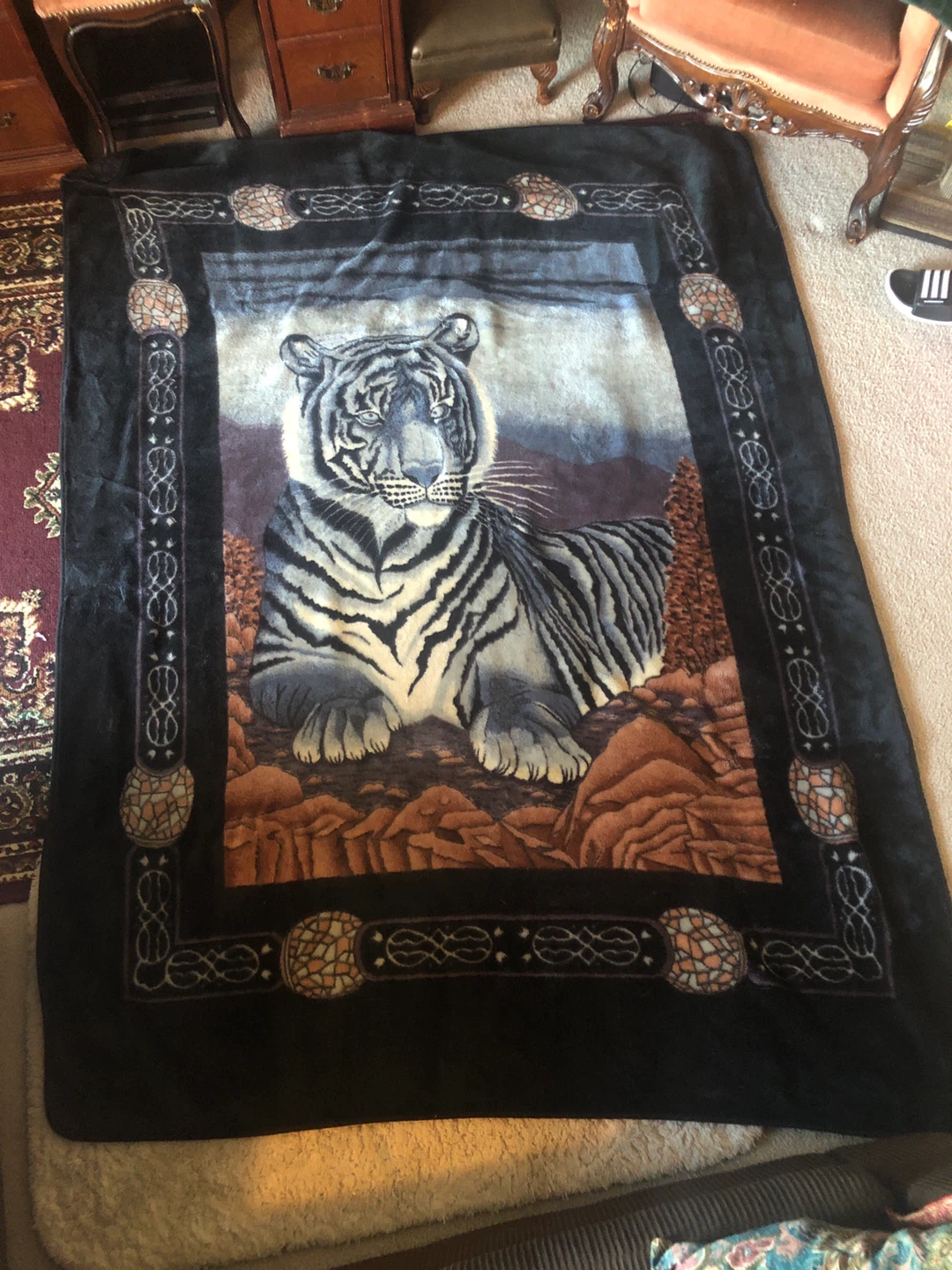 Tiger Print Blanket