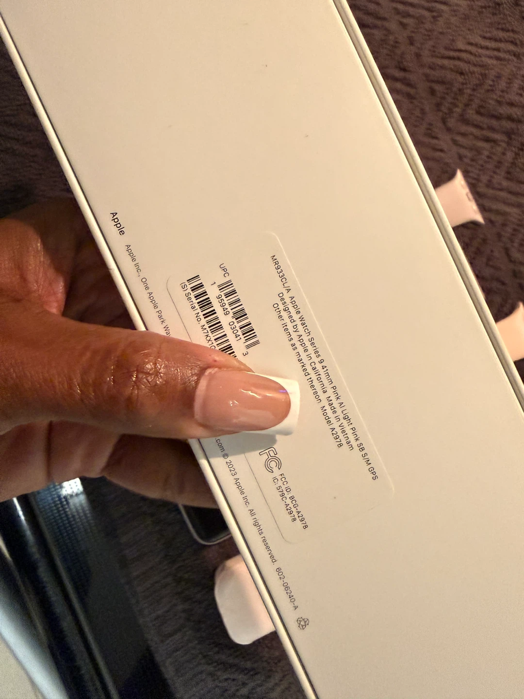 Apple Watch Series 9 41mm Light Pink - Like New! - photo 3