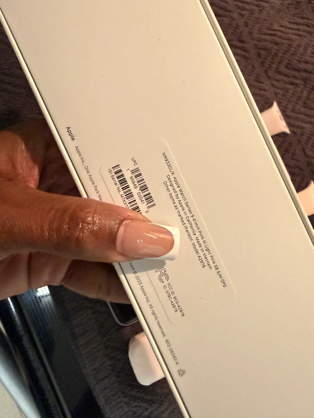 Apple Watch Series 9 41mm Light Pink - Like New! image indicator(3)