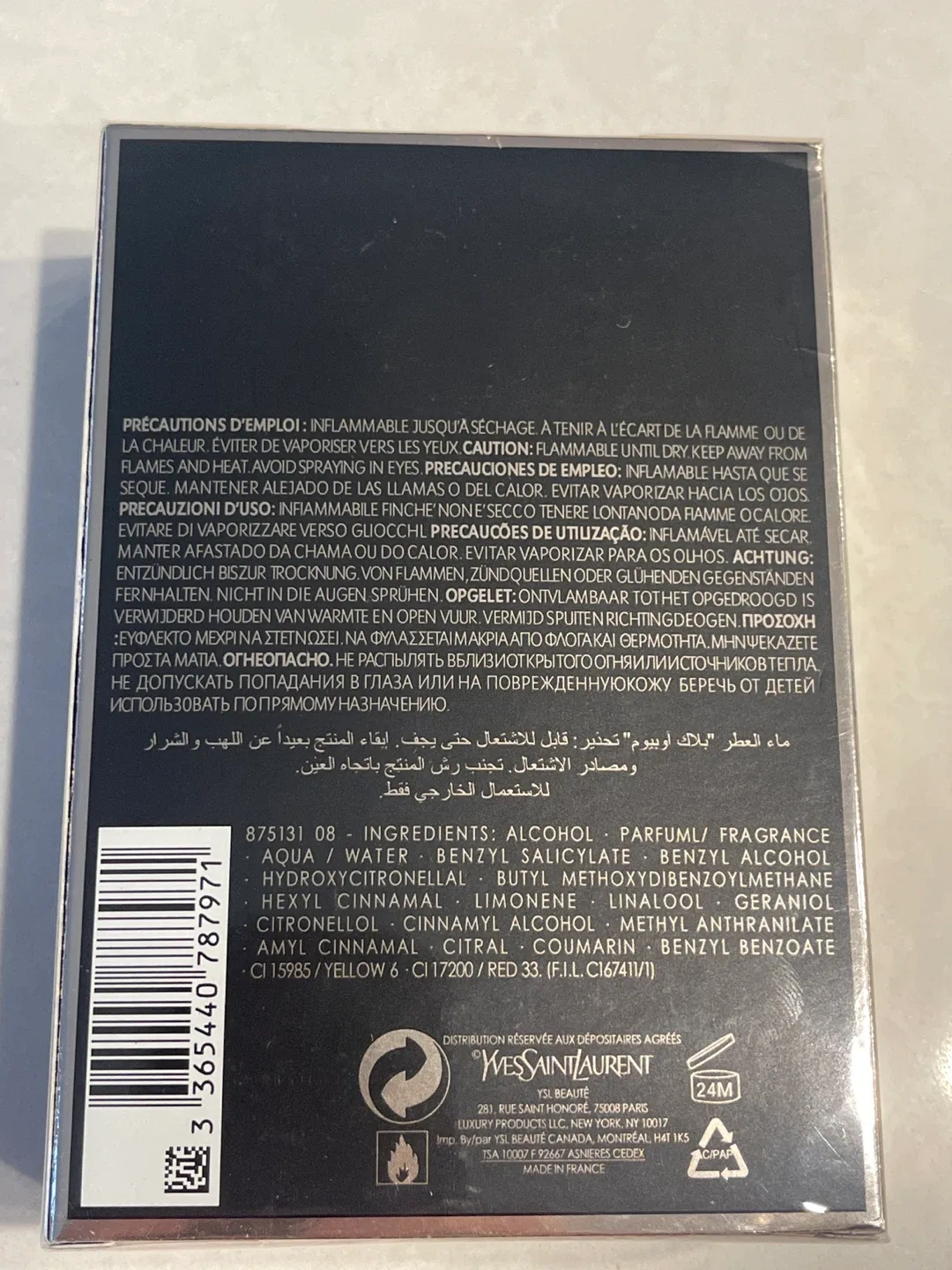 YSL Black Opium EDP 90ml Eau de Parfum – Yves Saint Laurent image indicator(3)