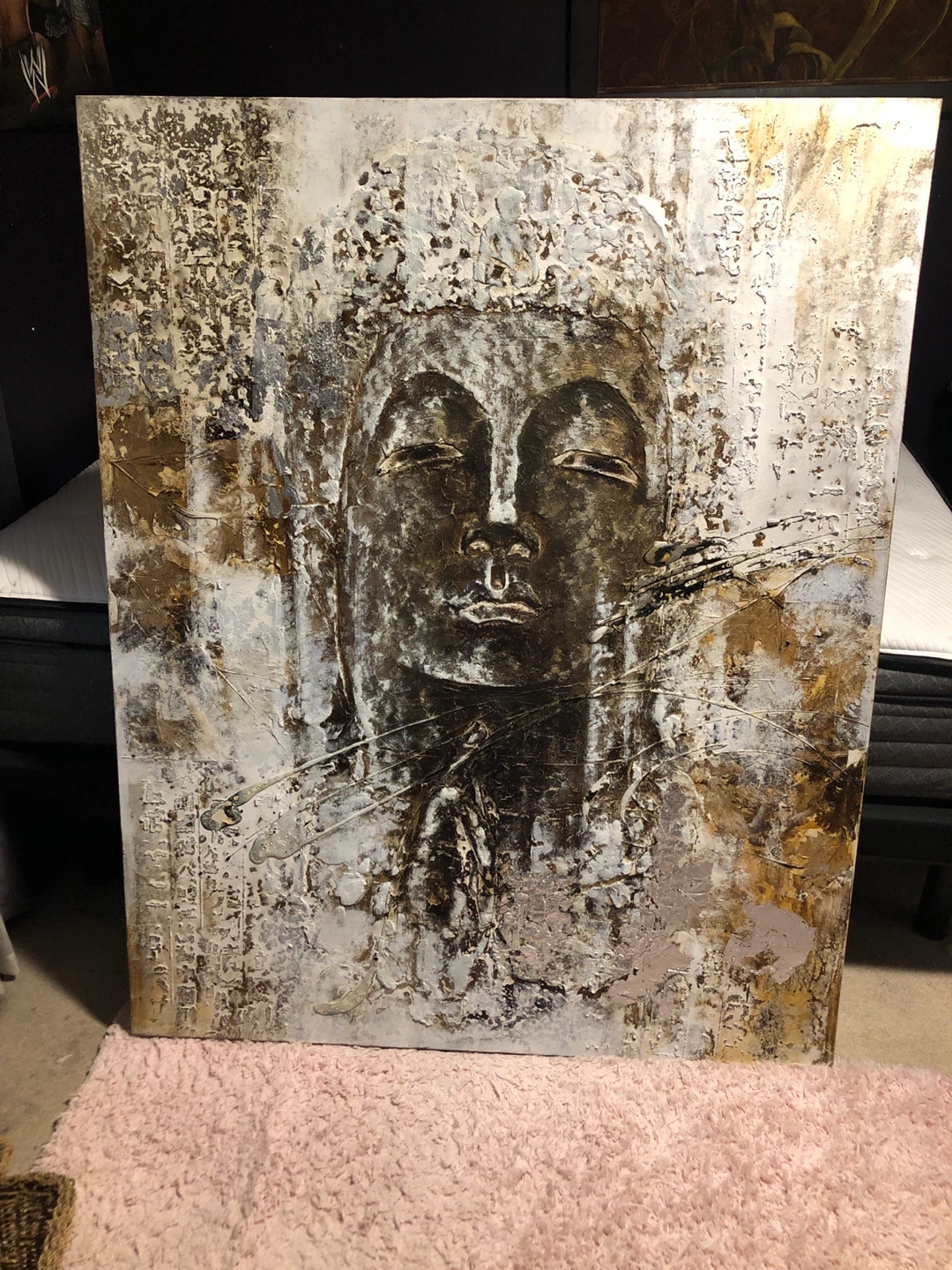 Buddha Textured Wall Art