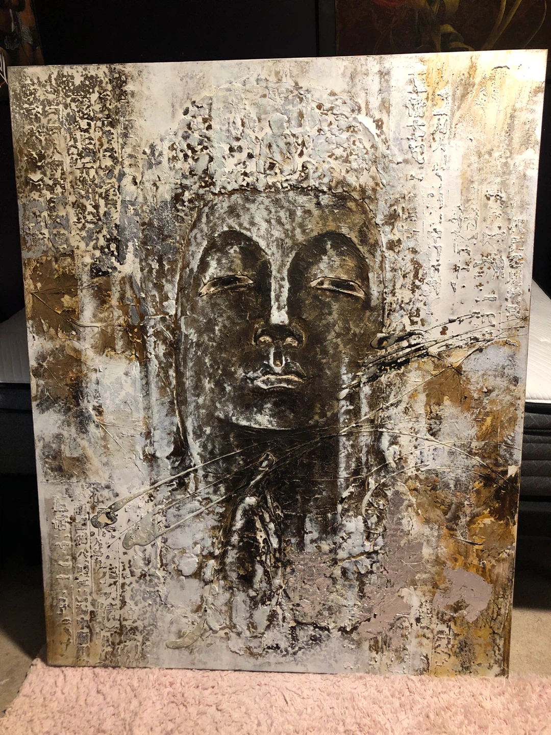 Buddha Textured Wall Art - photo 2