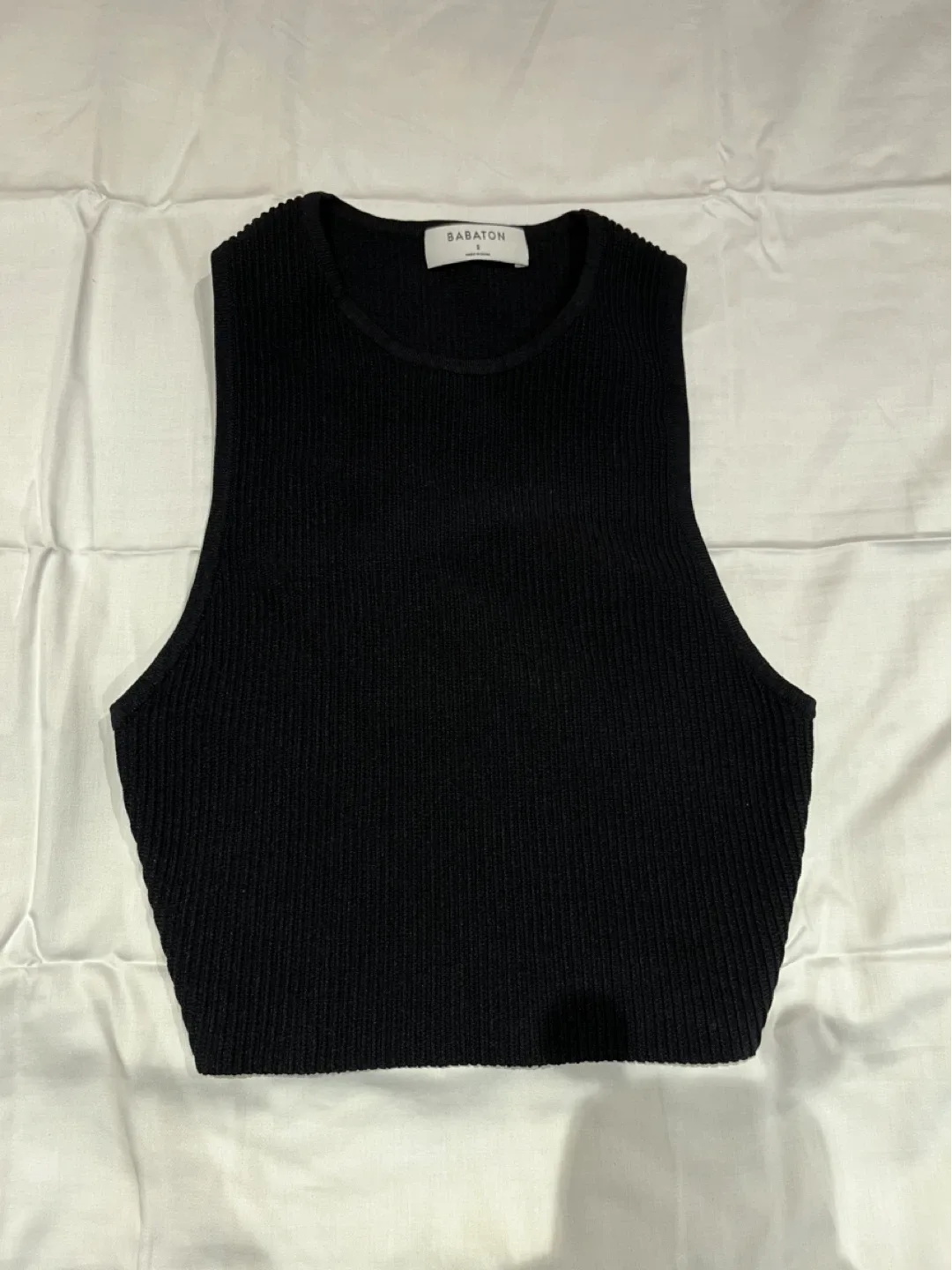 Babaton Black Tank Top - Size S